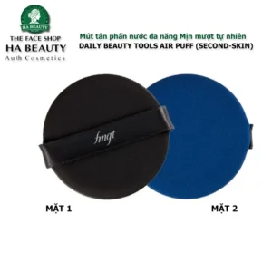 Mút tán phấn nước siêu mịn siêu mướt giúp đánh cushion hiệu quả cao The Face Shop Air Puff Second-Skin